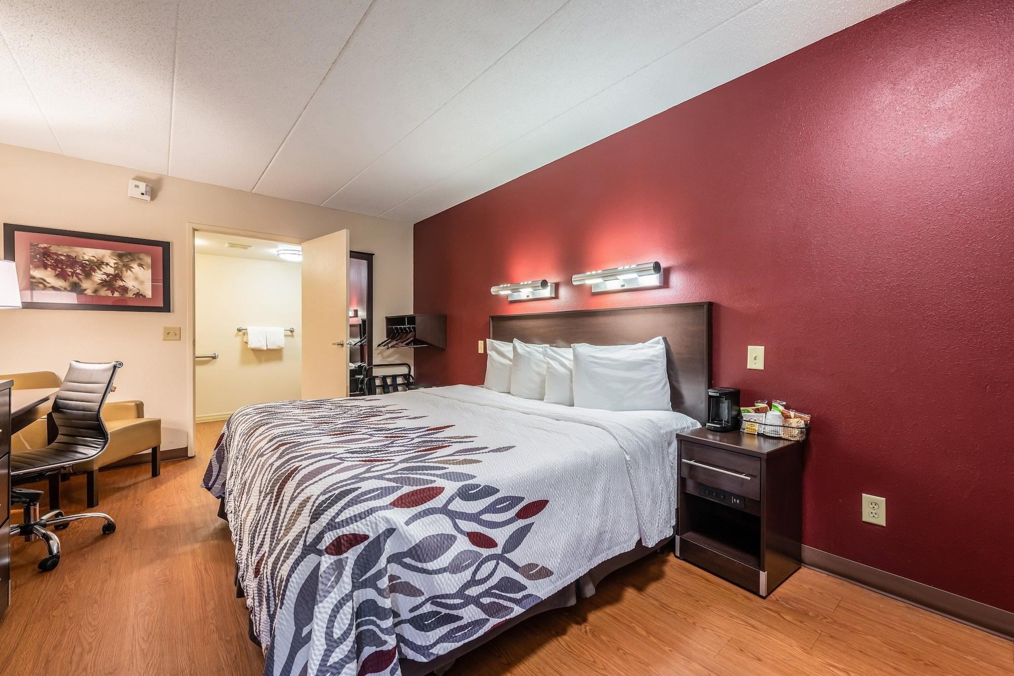 Red Roof Inn Merrillville Exterior foto